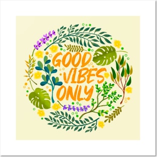 Good Vibes Only Posters and Art